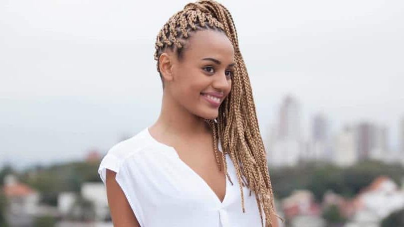 African American Hairstyles: 40 Hairstyle Ideas To Last You With Latest Blonde Ponytail Hairstyles With Yarn (View 21 of 25)