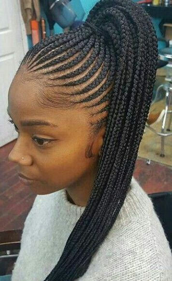 Best Braided Hairstyles For Black Women | Black Health And Throughout 2018 Skinny Curvy Cornrow Braided Hairstyles (Photo 24 of 25)