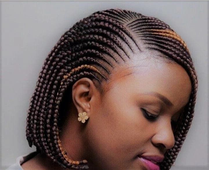 Best Braided Hairstyles For Short Hair Black In 2019 In Most Recently Wrap Around Triangular Braided Hairstyles (View 24 of 25)