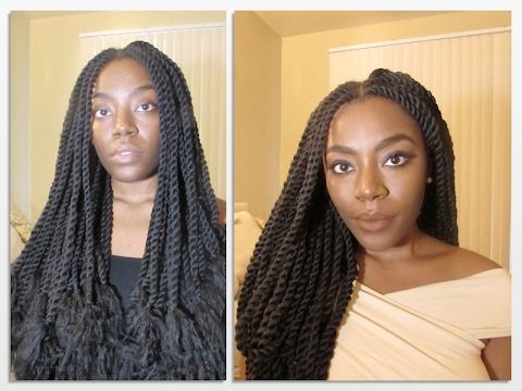 Best Braiding Extension | Silk Yarn Twist Out | How To Tutorial With Regard To Current Long Black Yarn Twists Hairstyles (View 6 of 25)