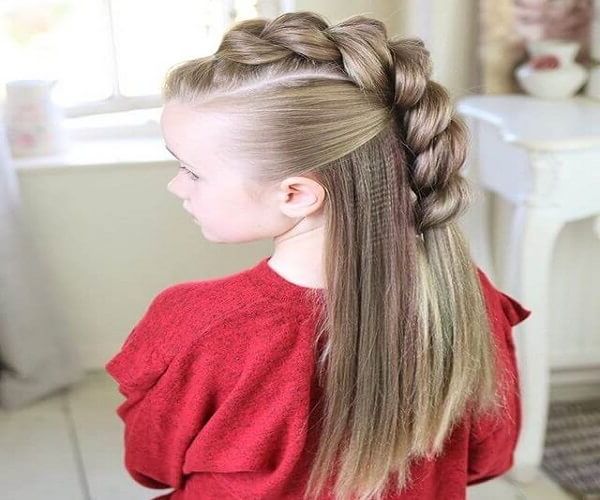 Best Easy Hairstyles For School Stepstep Inside Best And Newest Intricate Rope Braid Ponytail Hairstyles (View 22 of 25)