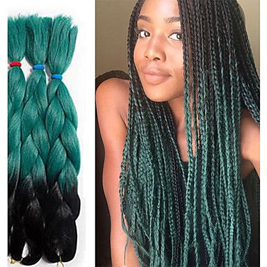 Box Braids, Hair Extensions, Search Lightinthebox Within Most Current Straight Mini Braids With Ombre (Photo 20 of 25)