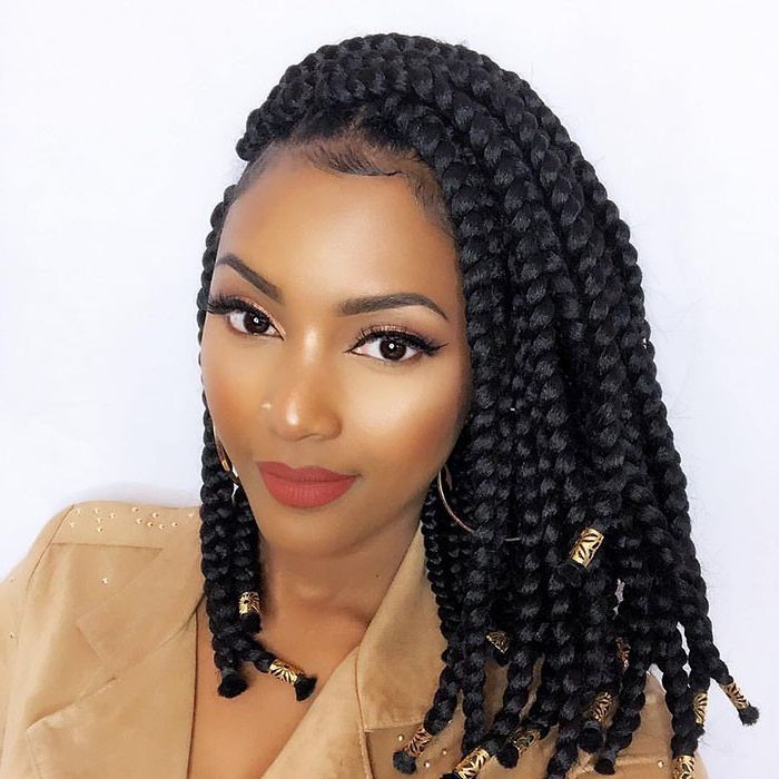 Braided Bob Hairstyles | Naturallycurly Pertaining To Best And Newest Bob Braid Hairstyles With A Bun (Photo 12 of 25)