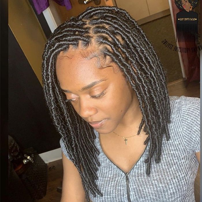 Braided Bob Hairstyles | Naturallycurly Within Newest Bob Braid Hairstyles With A Bun (Photo 4 of 25)