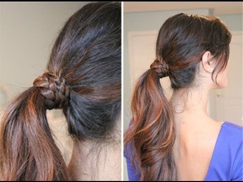 Braided Wrap Around Ponytail Throughout Recent Wrapped Ponytail Braid Hairstyles (View 2 of 25)