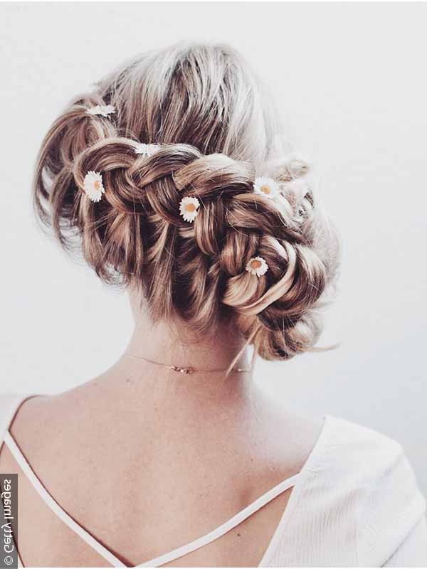 Braiding How To: Style A Crown Braid Four Ways Throughout 2018 Wide Crown Braided Hairstyles With A Twist (Photo 18 of 25)