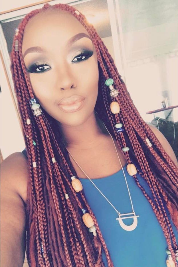 Braids With Beads Inspiration – Essence Within Most Up To Date Cleopatra Micro Braids (Photo 24 of 25)