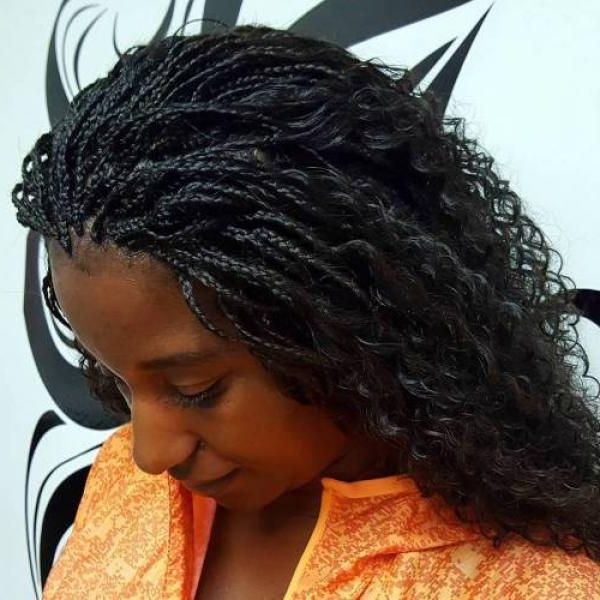 Charlotte's African Hair Braiding Boston Throughout Latest Long Twists Invisible Braids With Highlights (Photo 23 of 25)