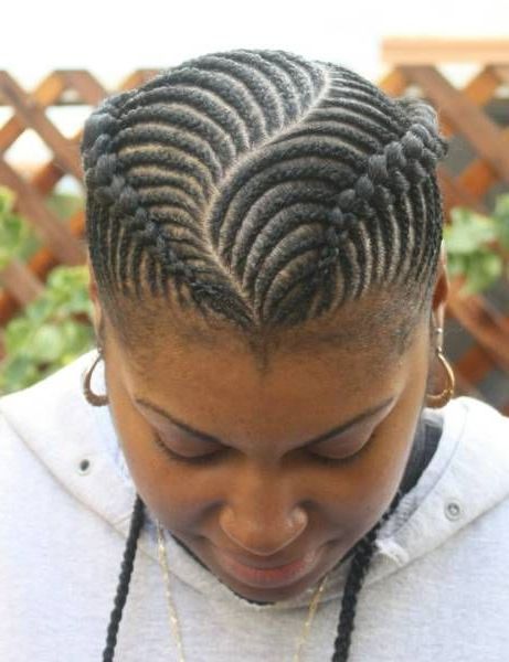 Fish Bone Cornrow Design | Very Neat | Hair Styles, Hair Intended For Best And Newest Neat Fishbone Braid Hairstyles (View 6 of 25)