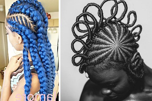 Here's Why Cornrows Are For Black Women Intended For Most Recently Blue And Black Cornrows Braid Hairstyles (Photo 23 of 25)