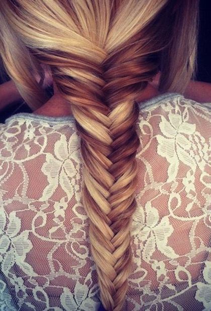 How To Do A Fishtail Braid In 5 Easy Steps | Hair Ideas In Most Up To Date Flawless Mermaid Tail Braid Hairstyles (View 7 of 25)