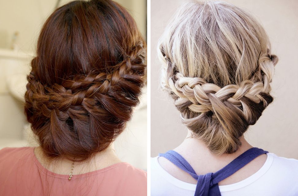 How To Style A Princess Braided Updo | Fashionisers© In Most Recently Vintage Inspired Braided Updo Hairstyles (View 1 of 25)