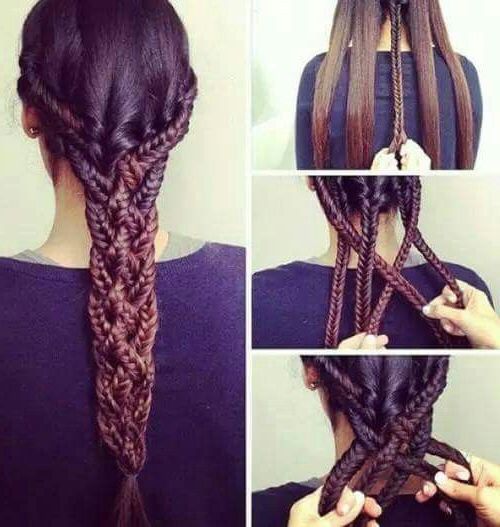 It Looks Hard Is Easy! Multiple Braids In One (View 1 of 25)