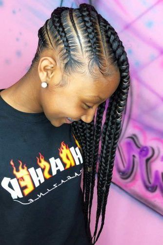 Lemonade Braids That Make Your Hair Style Even Sweeter Throughout Most Current Cherry Lemonade Braided Hairstyles (View 5 of 25)