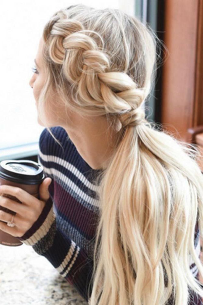Long Blonde Hairstyles Braid | L H A I R L In 2019 | Boho Inside Most Recently Long Blonde Braid Hairstyles (View 2 of 25)
