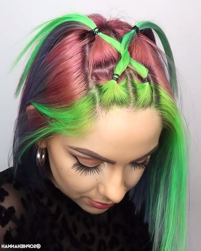 Magical Mermaid Hair Ideas ? See More Http Lovehairstyles Inside Most Current Mermaid Inception Braid Hairstyles (View 20 of 25)