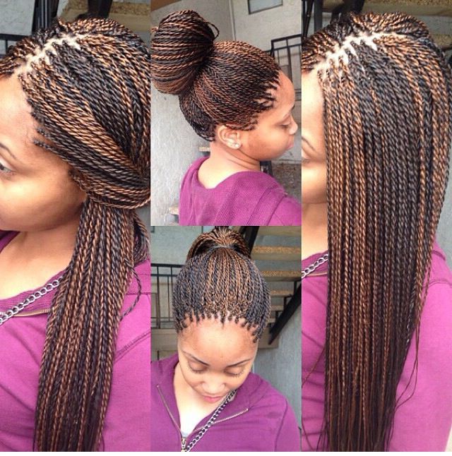 Microbraids #braids #xpression | Hair Styles In 2019 With Most Popular Cornrow Ombre Ponytail Micro Braid Hairstyles (Photo 20 of 25)