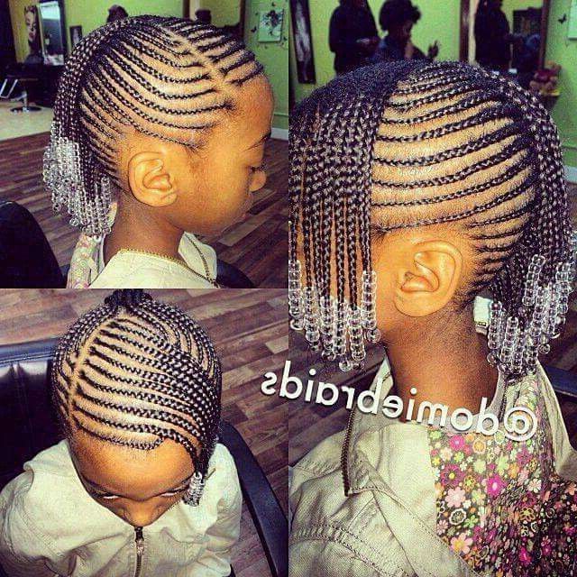 Pin On Hair For My Brown Baby With Best And Newest Mohawk Braided Hairstyles With Beads (View 16 of 25)