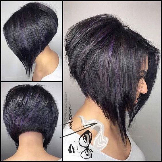 Pin On Verses Throughout Best And Newest Stacked And Angled Bob Braid Hairstyles (View 3 of 25)