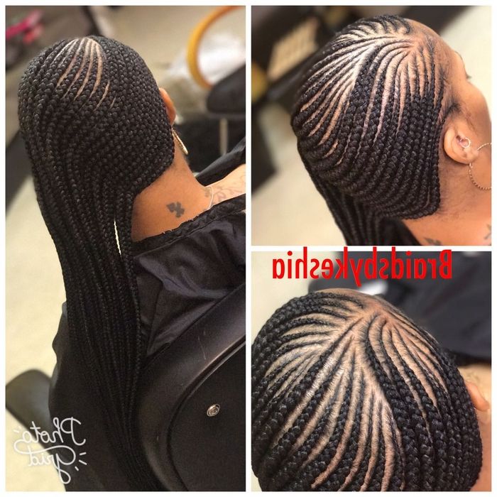 Schedule Appointment With Braidsbykeshia? With Most Popular Diamond Goddess Lemonade Braided Hairstyles (Photo 24 of 25)