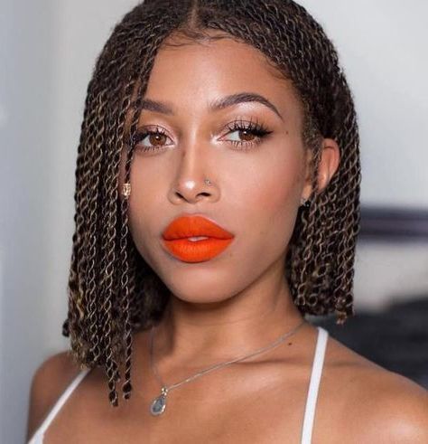Senegalese Twists – 60 Ways To Turn Heads Quickly | Lynda Pertaining To Most Popular Asymmetrical Bob Braid Hairstyles (View 13 of 25)