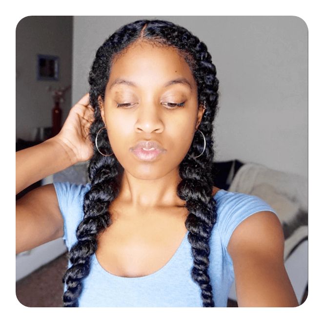 Tired Of Cornrows? 86 Coolest Flat Twist To Try This 2018! With Best And Newest Dramatic Rope Twisted Braid Hairstyles (View 12 of 25)