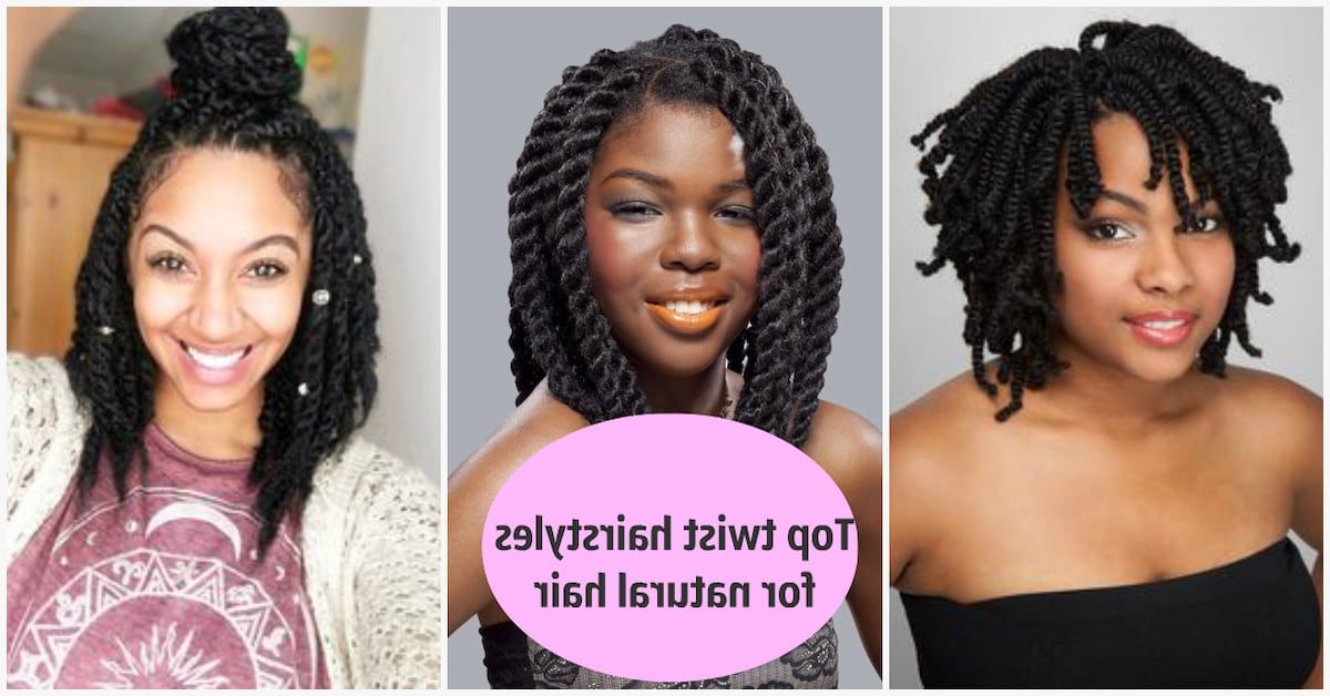 Top Twist Hairstyles For Natural Hair ? Legit (View 8 of 25)