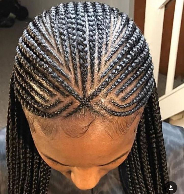 Tribal Cornrows | Natural Hair Styles In 2019 | Braided With Newest Geometric Blonde Cornrows Braided Hairstyles (View 17 of 25)
