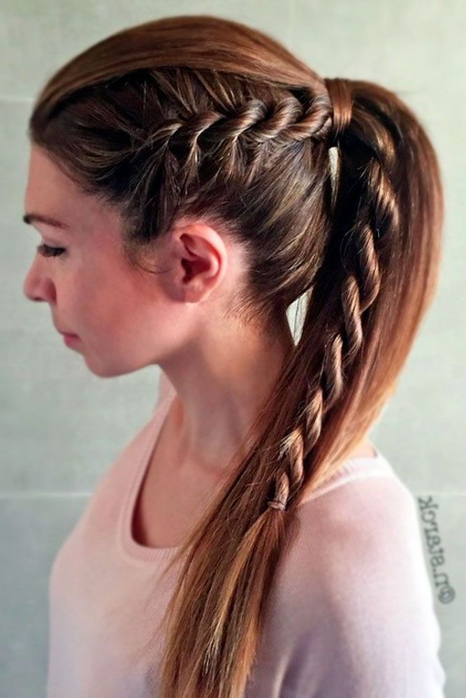 Truly Impressive Rope Braid Hairstyle | Hair Ideas Within Most Recent Intricate Rope Braid Ponytail Hairstyles (View 2 of 25)