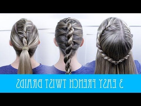 Videos Matching 3 Easy Rope Braid Hairstyles | Missy Sue For Current Easy French Rope Braid Hairstyles (View 11 of 25)