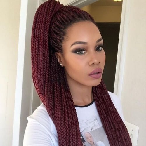 We Adore These 50 Braid Styles & So Will You! | Hair Motive Pertaining To 2018 Half Up Buns Yarn Braid Hairstyles (View 24 of 25)