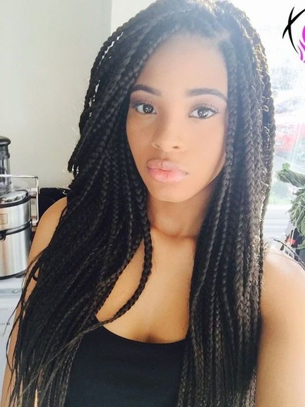Yarn Braids Hairstyles, Best Pictures Of Yarn Braids Hairstyles Inside 2018 Long Black Yarn Twists Hairstyles (Photo 23 of 25)