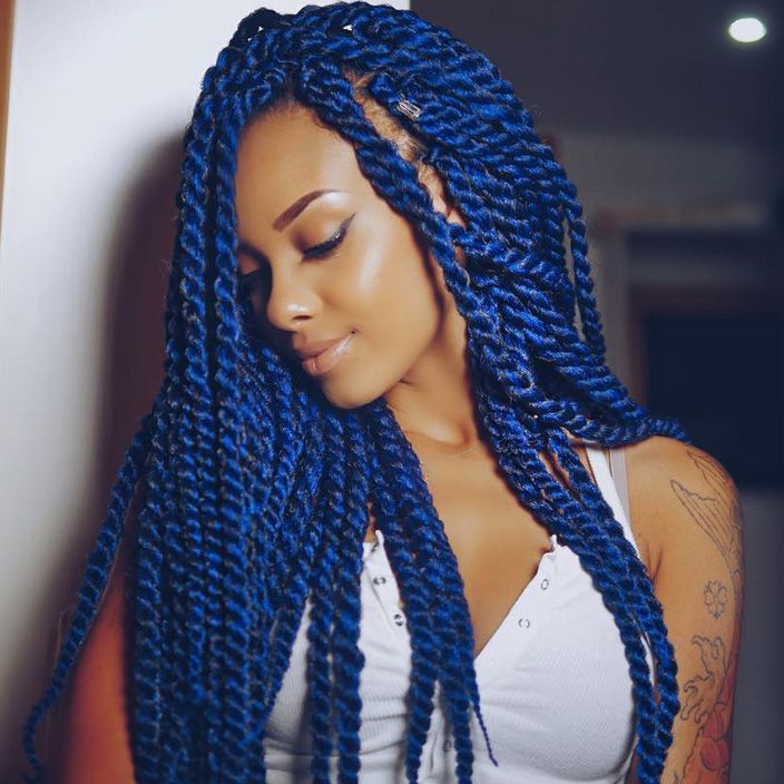 Yarn Twists Inspiration – Essence Pertaining To Best And Newest Long Black Yarn Twists Hairstyles (View 21 of 25)