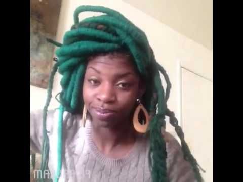 Yarn Wraps Over Locs Tutorial!! In Most Up To Date Yarn Braid Hairstyles Over Dreadlocks (View 15 of 25)