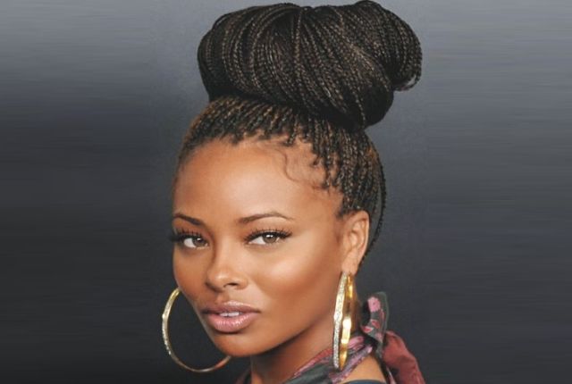 10 Box Braids Hairstyles For Black Women | Womensok In 2020 Box Braids Bun Hairstyles (View 13 of 25)