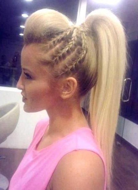 10 Trendy Braided Hairstyles – Popular Haircuts In High Rope Braid Hairstyles (View 12 of 25)