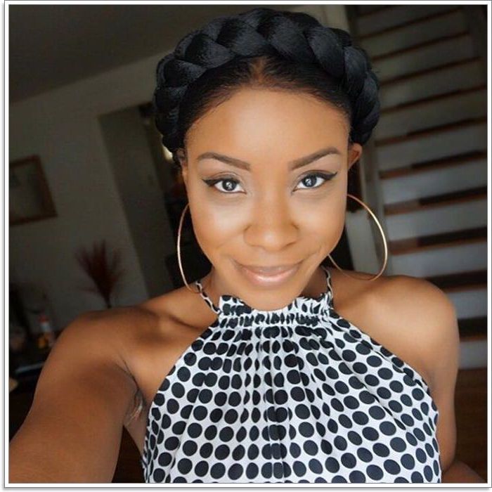 101 Extraordinary Halo Braids That Will Make You Feel Like A Intended For Most Popular Halo Braided Hairstyles (View 16 of 25)