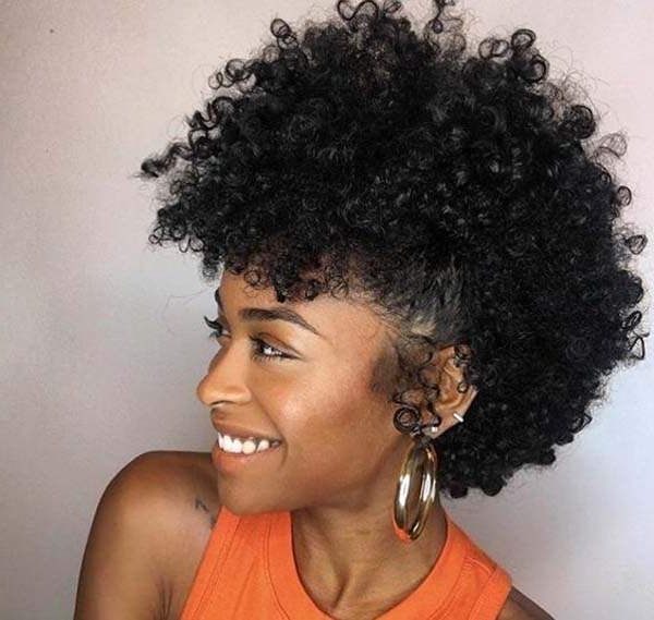 101 Strikingly Beautiful Natural Hairstyles To Choose From Within Naturally Textured Updo Hairstyles (View 19 of 25)