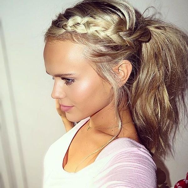 111 Elegant Ponytail Hairstyles For Any Occasion In Most Popular High Ponytail Braided Hairstyles (View 21 of 25)