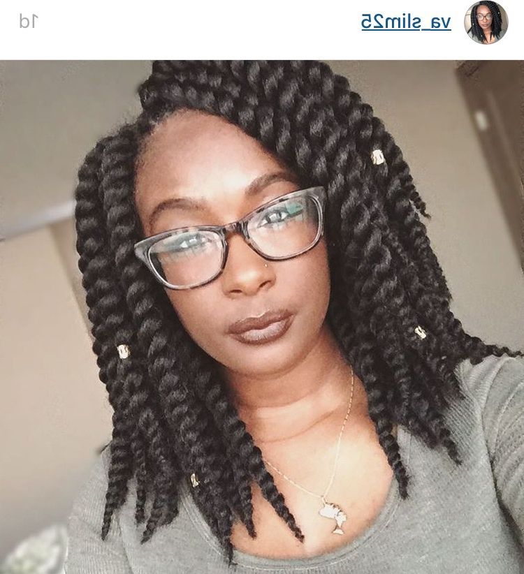 18 Pics Of Twisted Lobs (long Bobs), The Protective Style Intended For Most Up To Date Twisted Lob Braided Hairstyles (View 11 of 25)