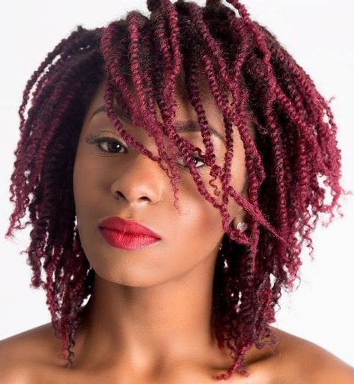 19 Amazing Twisted Braid Hairstyle Ideas: African American Regarding High Rope Braid Hairstyles (View 17 of 25)
