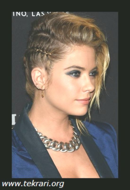 2019 Celebrities With Faux Undercut Braid Hairstyles For Current Faux Undercut Braided Hairstyles (View 13 of 25)