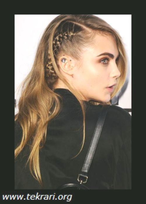 2019 Celebrities With Faux Undercut Braid Hairstyles With Most Popular Faux Undercut Braided Hairstyles (View 9 of 25)