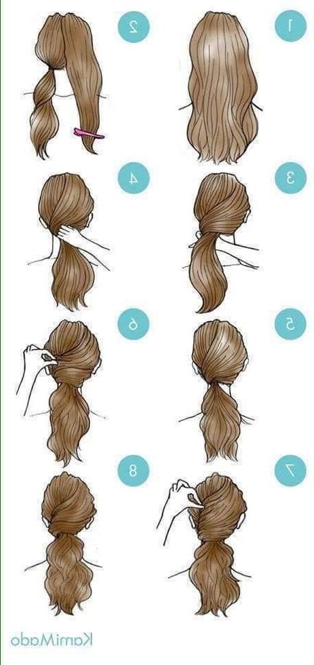 29 Simple And Easy Ways To Tie Up Your Hair ^     ^ | Beauty Regarding Tie It Up Updo Hairstyles (View 5 of 25)
