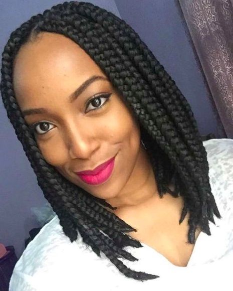29 Ways To Style A Lob Haircut Within Best And Newest Twisted Lob Braided Hairstyles (View 10 of 25)