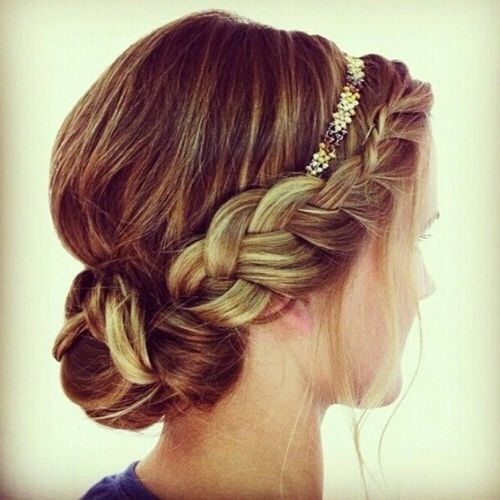 30 Best Dutch Braid Inspired Hairstyles With Regard To 2020 Plaited Low Bun Braided Hairstyles (View 19 of 25)