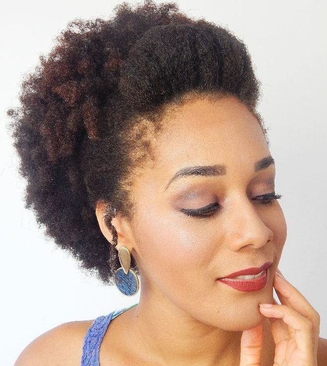 35 Protective Hairstyles For Natural Hair Captured On Instagram Inside Naturally Textured Updo Hairstyles (View 15 of 25)