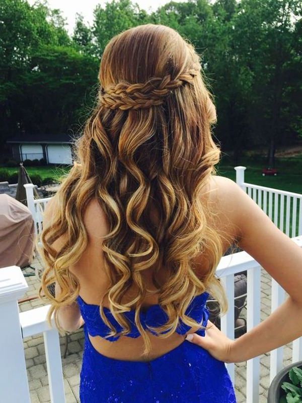48 Of The Best Quinceanera Hairstyles That Will Make You With Regard To Latest Crowned Braid Crown Hairstyles (View 24 of 25)