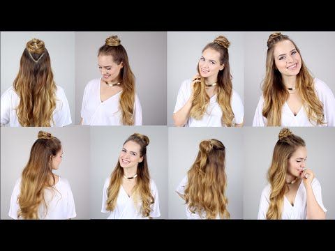 5 Ways To Rock The Half Top Knot – Super Easy And Fast! With Regard To Simple Half Bun Hairstyles (View 13 of 25)