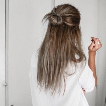 50 Best Hairstyles For Every Occasion | Hairstyles | Hair Pertaining To Simple Half Bun Hairstyles (View 4 of 25)